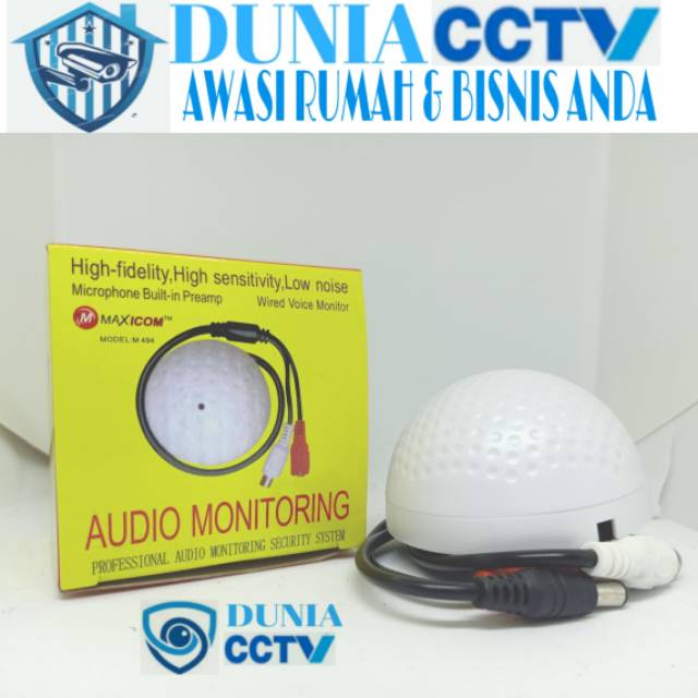 Audio monitoring / Mic cctv