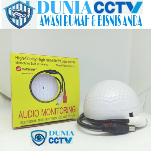 MIC CCTV / MIC AUDIO MONITORING