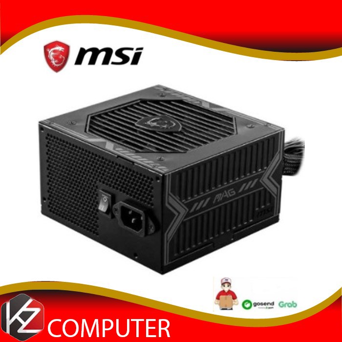 MSI MAG A650BN 650W 80 Plus Bronze Power Supply - PSU 80+ Bronze