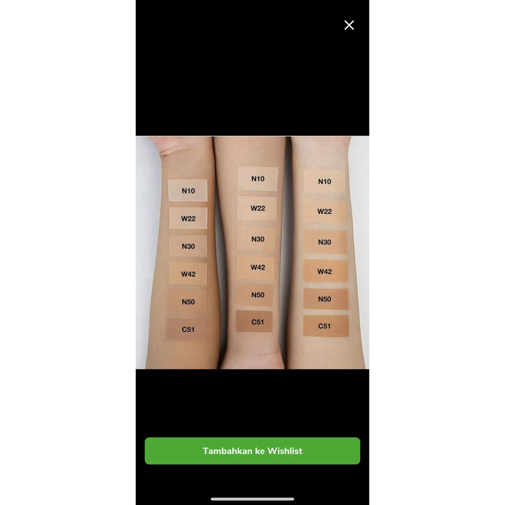make over refill powerstay demi matte cover cushion