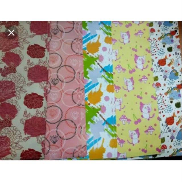 

Tambahan kertas kado dan ucapan