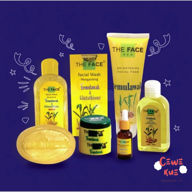 (CEWEKUE) The Face Temulawak Sabun / Toner / Serum / Cream temulawak / temulawak / temulawak origina