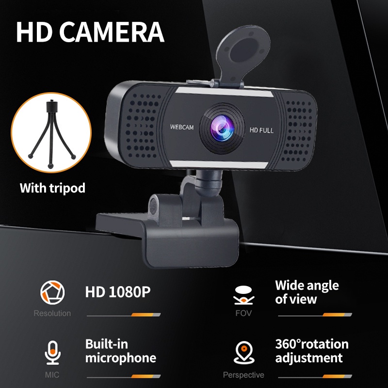 1080p 4K Webcam Laptop HD Untuk Komputer PC Laptop Konferensi Webcam Web cam