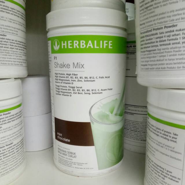 Herbalife F1 Shake Mix - Mint Chocolate Original