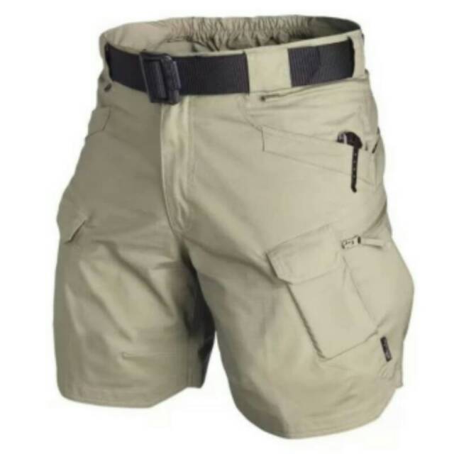 Celana taktikal pendek Cream