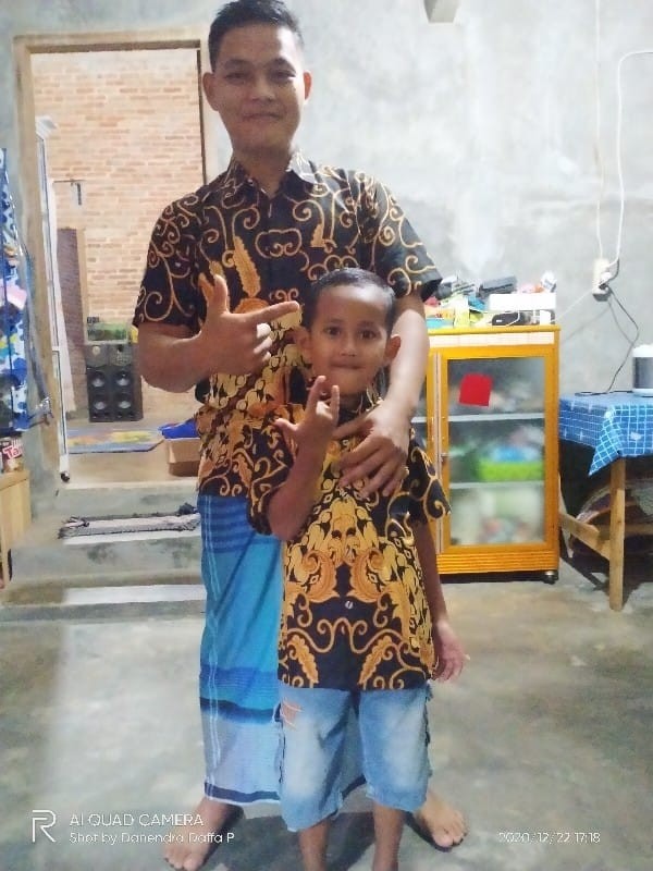 Bisa Pisah - Batik Couple Keluarga Sania Ruffle Ori Ndoro Jowi Dnt Motif Terbaru