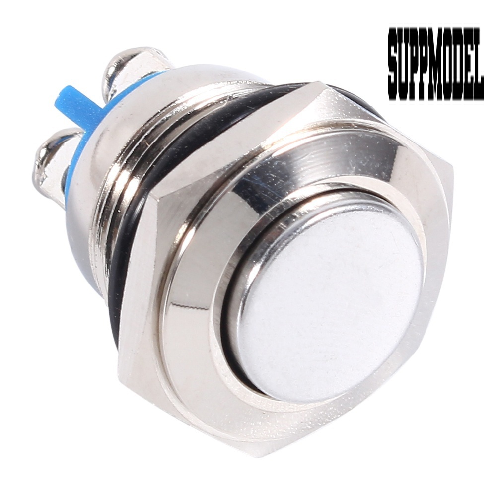 Tombol Tekan ON / OFF Klakson Mobil 12V 16mm Bahan Metal Anti Air