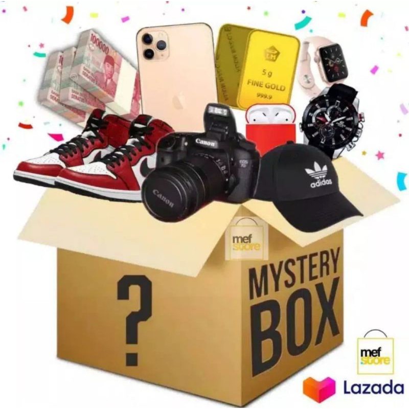 

misterbox elektronik HADIAHNYA besar besaran Handphone.laptop