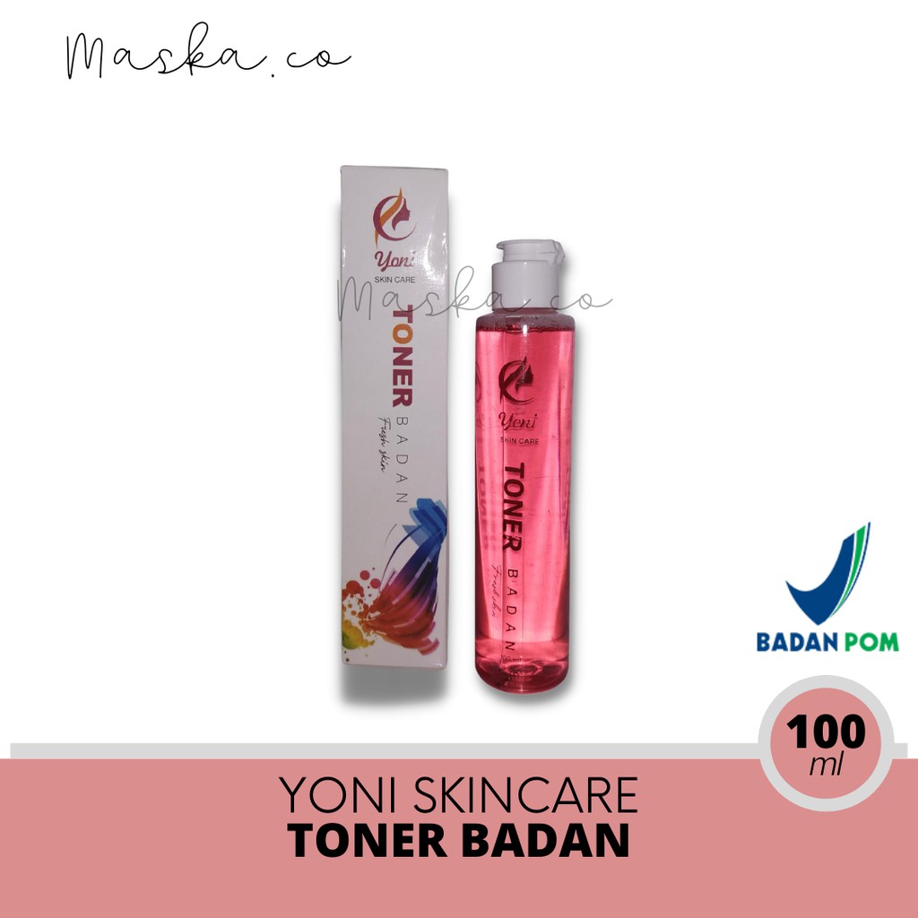 [SELLER RESMI] (BUY 1 FREE GIFT) YONISKINCARE TONER BADAN PENGHILANG DAKI BELANG BPOM