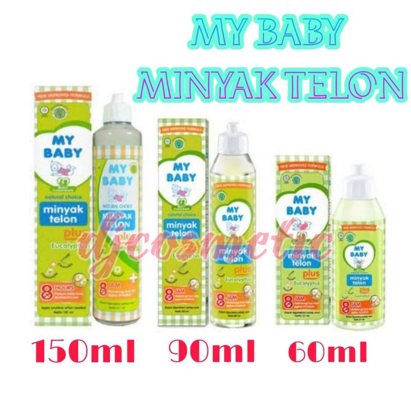 My Baby Minyak Telon Plus 8 Jam 30ml | 60ml | 90ml | 150ml