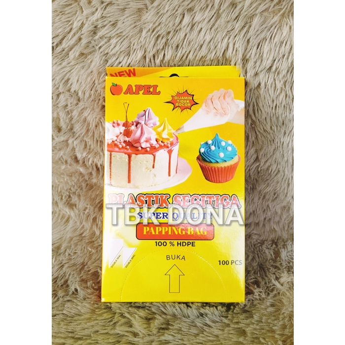 

KUE-PENGHIAS-ALAT- PLASTIK SEGITIGA ISI 100 PCS / PIPING BAG -ALAT-PENGHIAS-KUE.