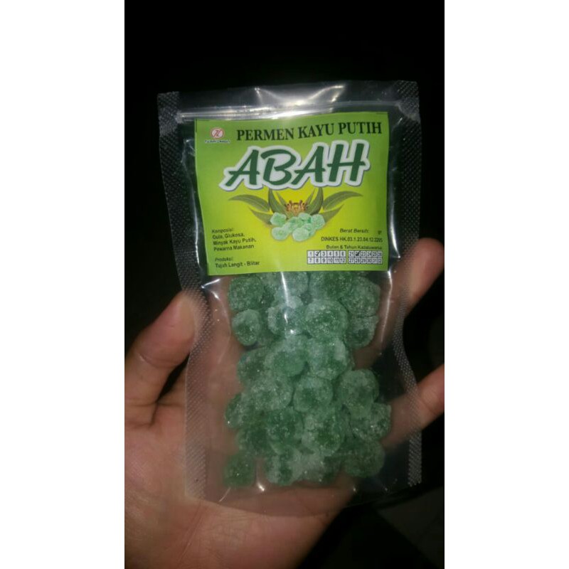 

permen kayu putih 100gr (pouch)