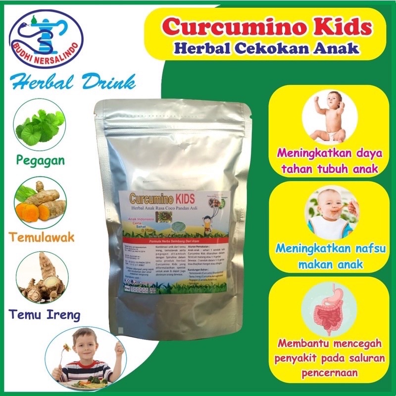 Curcumino Kids Minuman Serbuk Nafsu Makan Anak