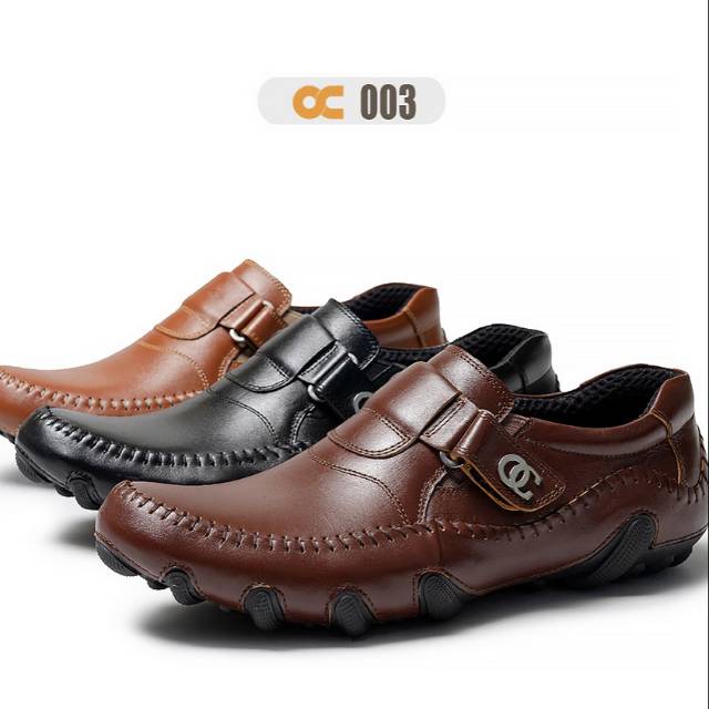 SEPATU KASUAL KULIT OC 003 Garansi 100 Kulit Asli SEPATU KASUAL KULIT OC 003 Garansi 100 Kulit Asli