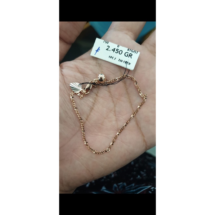 Gelang Emas 17K - 2.45 gr Kadar 750 - 247