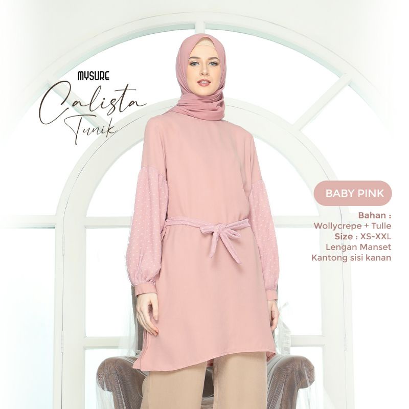 ATASAN TUNIK CALISTA || FELICIA TUNIK  || MYSURE