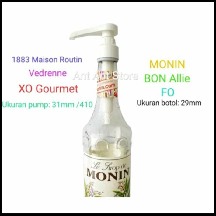 Syrup Pump 10Ml Monin / Syrup Pump Monin - Hitam By Adriana Shop