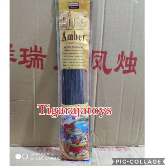 Terkini--Hio (Dupa) India Aromaterapi Darshan Sticks Amber