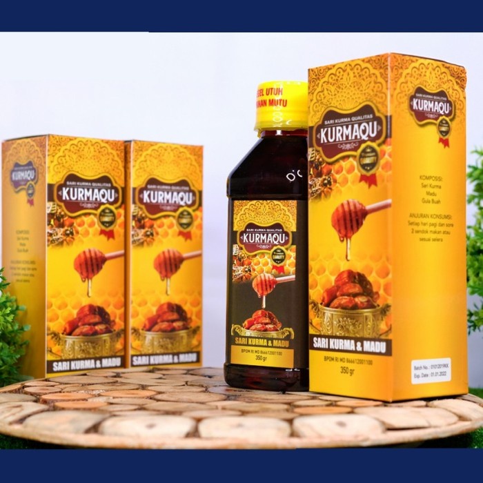 

Sari Kurma Kurmaqu 350gr | Madu Kurma | Sari Kurma