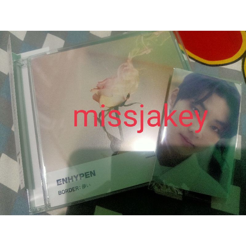 ALBUM BDO JAPAN ENHYPEN PC JUNGWOON