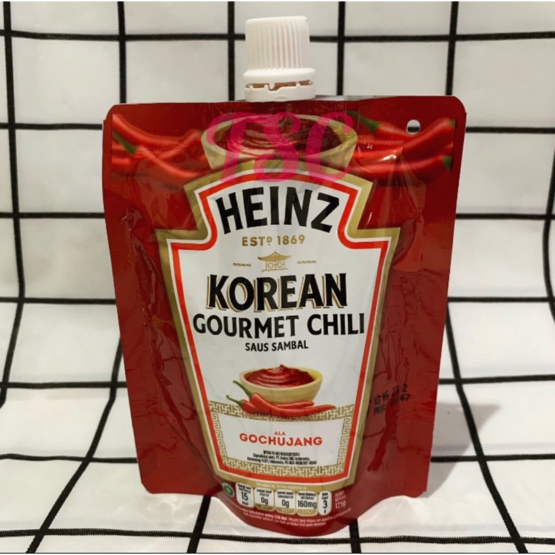 

Heinz Korean Gourmet Chili Sauce 125gr Heinz Gojuchang Chili Heinz Gourmet Chili Heinz Chili