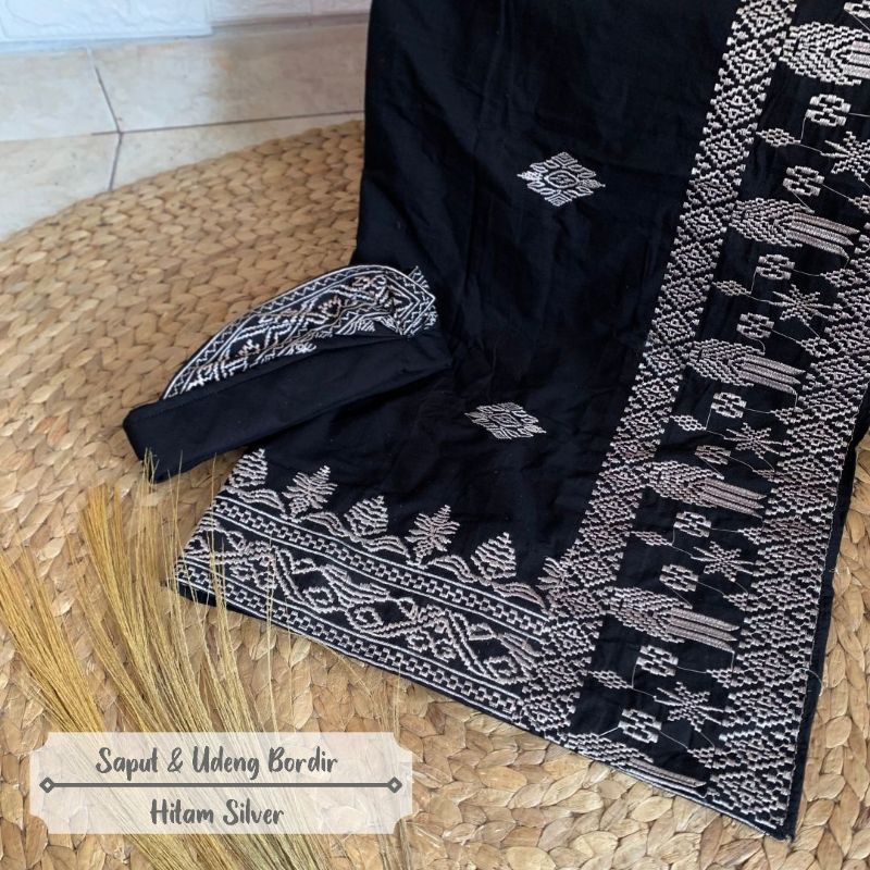 SAPUTAN + UDENG PRIA BORDIRAN PREMIUM