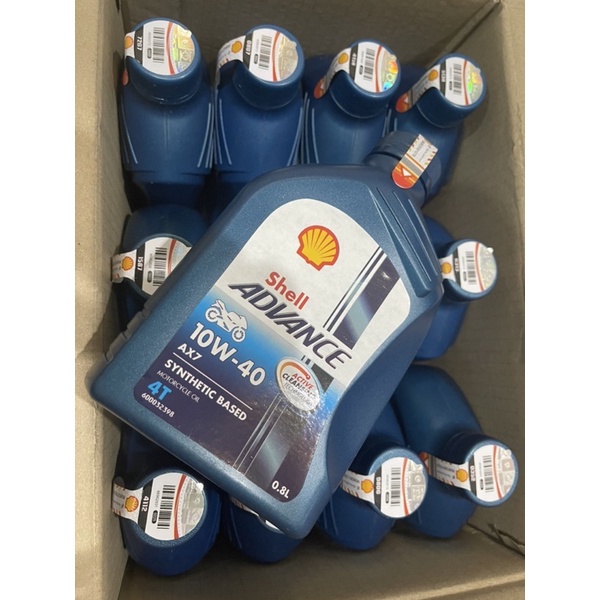 Oli SHELL ADVANCE AX7 10W-40 0.8L 800ml