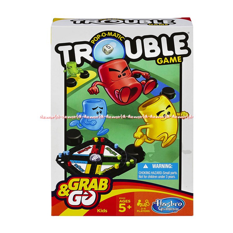 Grab &amp; Go Frustration Game Hasbro Mainan Frustasi