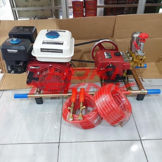 Mesin Steam Jet Cleaner Cuci Motor Mobil Bensin PS-22 Siap Pakai