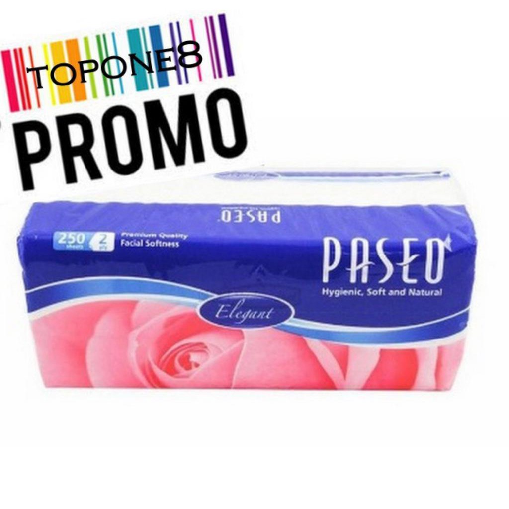 Paseo Elegant Premium Quality Facial Softness Tissue 280 Sheets 2 Ply
