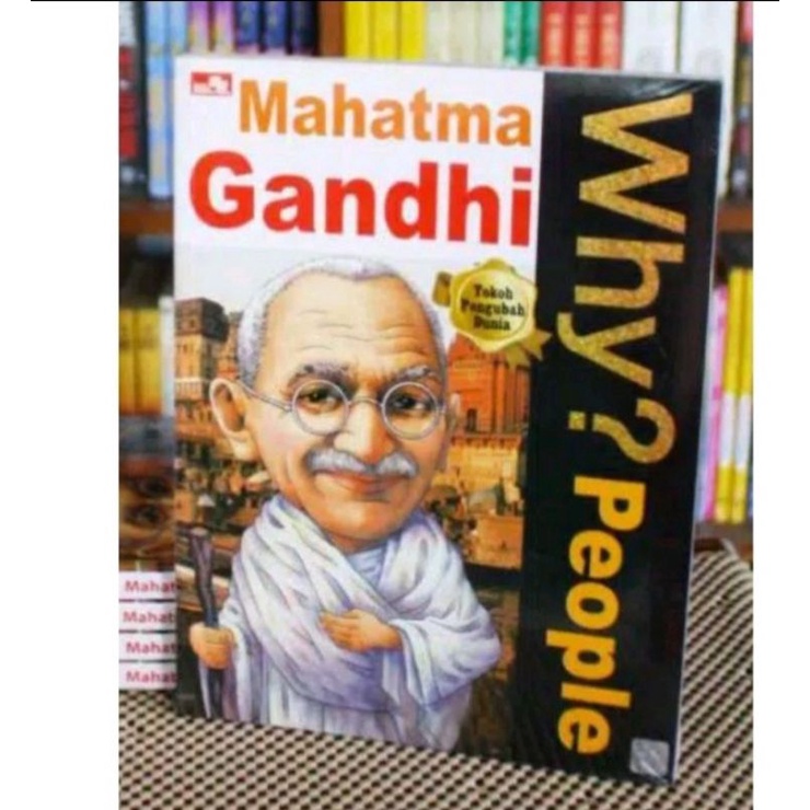 

Buku Why People Mahatma Gandhi Original