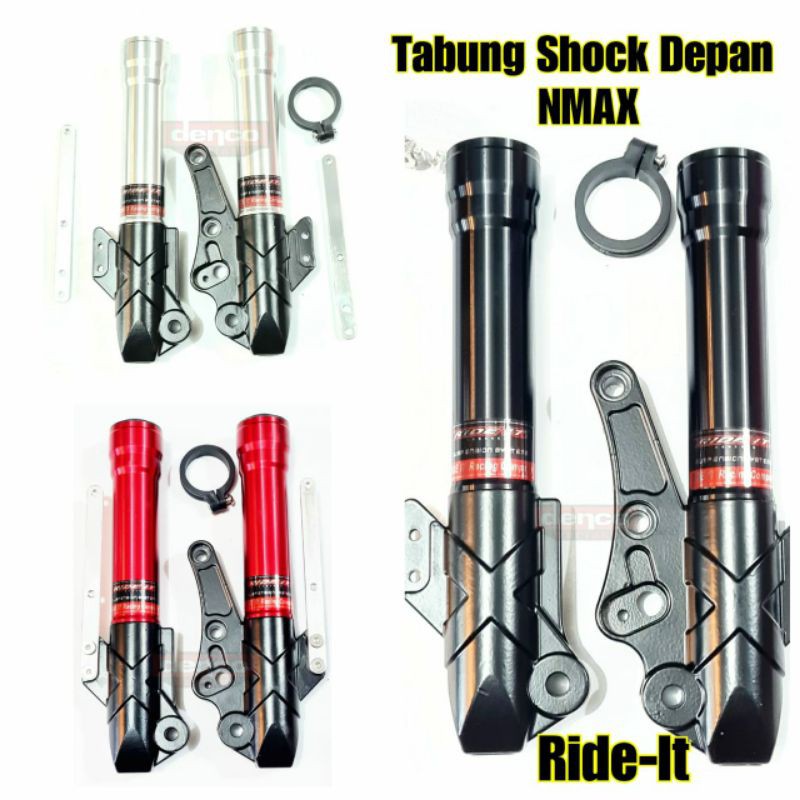 BOTTOM SHOCK DEPAN NMAX RIDE IT TABUNG SOK DEPAN YAMAHA N MAX TABUNG SKOK NMAX variasi shock nmax