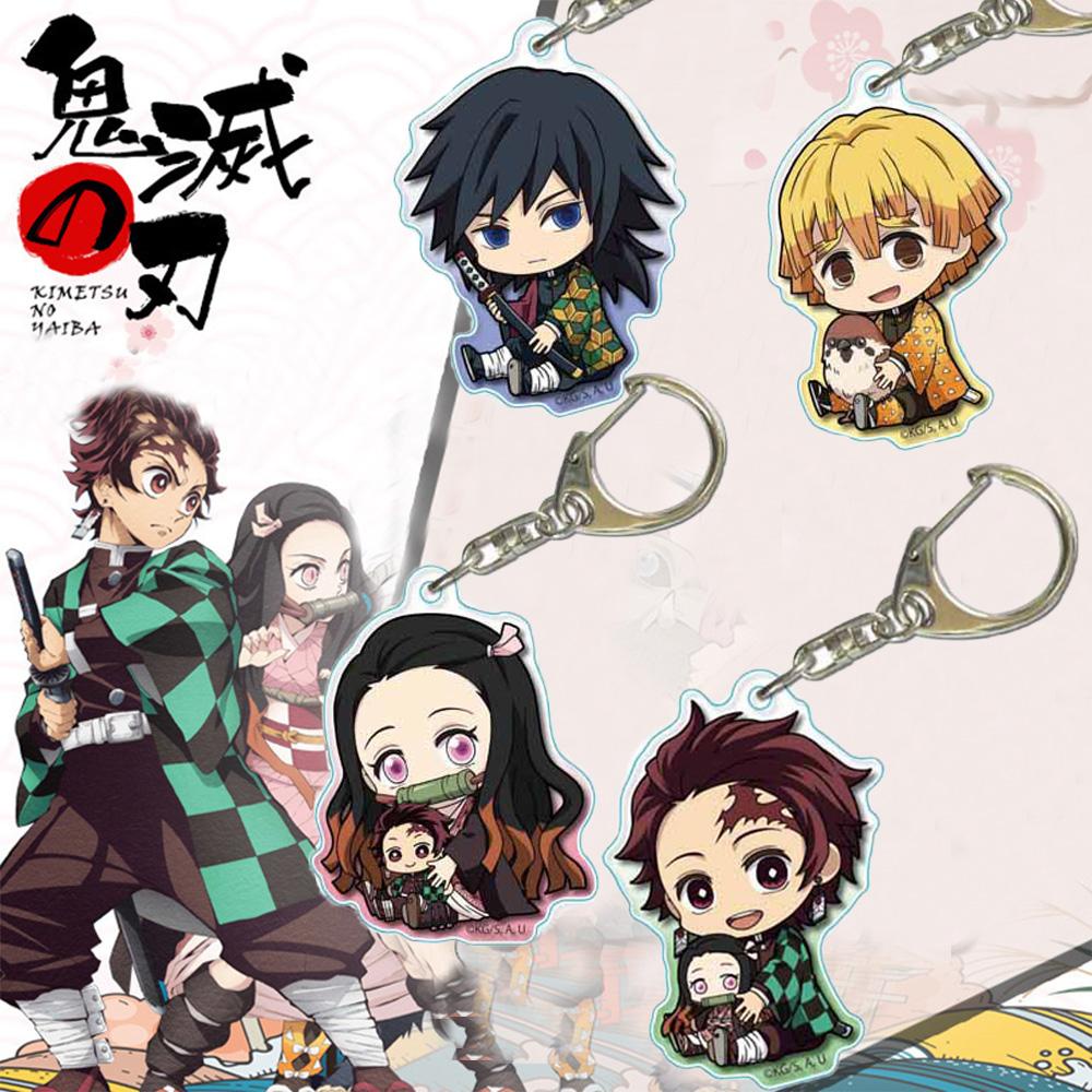 Needway   Demon Slayer Gantungan Kunci Hadiah Wanita Kimetsu no Yaiba Tomioka Giyuu Anime Liontin