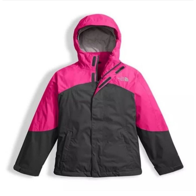 The North Face Mountain View Windbreaker Jacket - Jaket Gunung Jaket Anak Tahan Air Pink