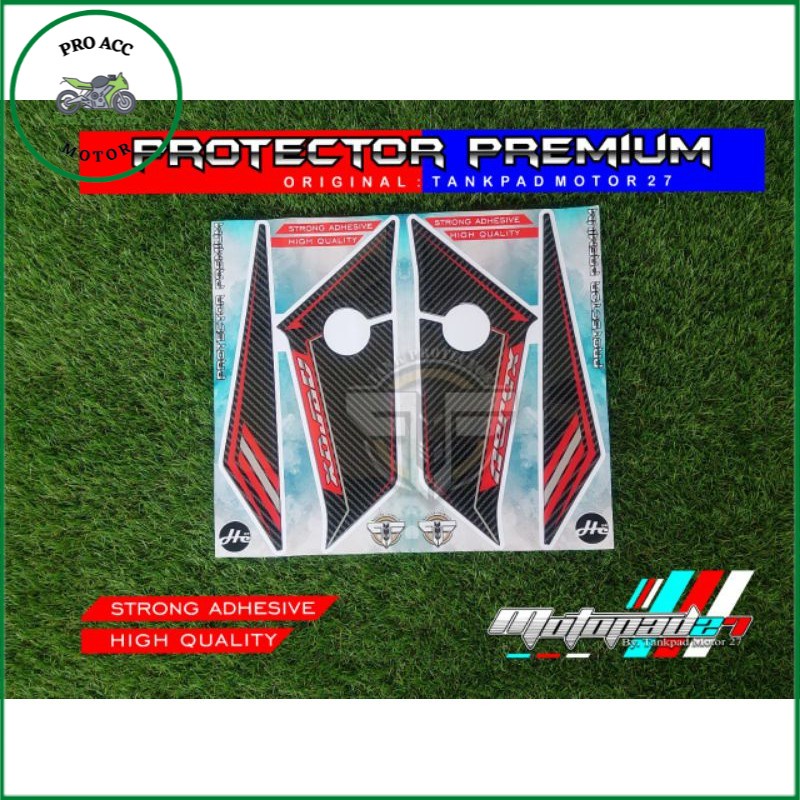 sticker stiker resin timbul premium all new yamaha AEROX 2020 2021 connected Murah