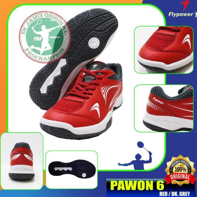 FLYPOWER PAWON 6 SEPATU BADMINTON ORIGINAL