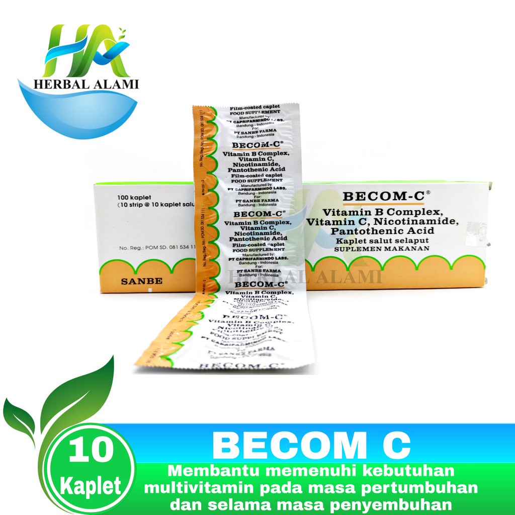 BECOM C PerSETRIP - Multivitamin B Complex Vitamin C