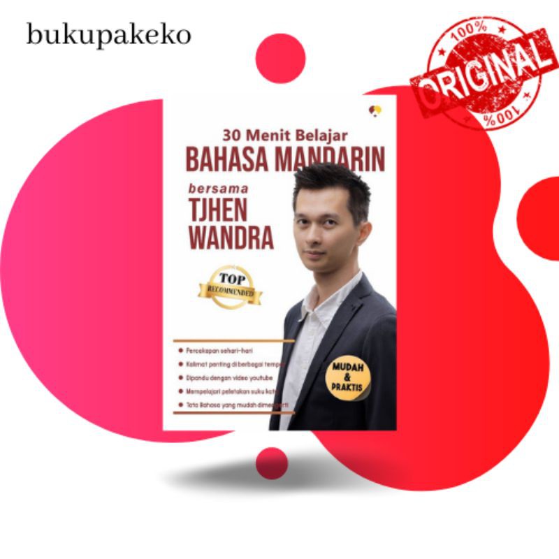 Best  BUKU : 30 MENIT BAHASA MANDARIN BERSAMA TJHEN WANDRA