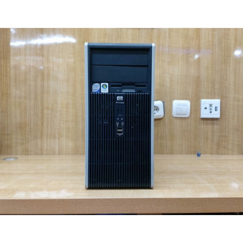 PC Komputer Tower  HP Compaq Dc5800 Mt Core 2 Duo Ram 2GB  DDR2 HDD 160 GB Murah