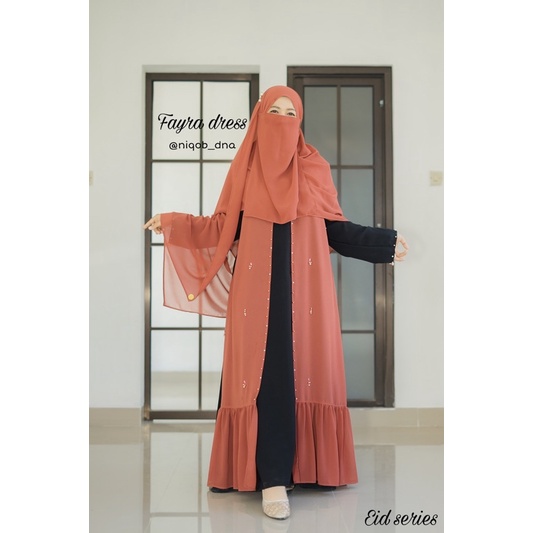 Abaya Bassic Hitam Jetblack Abaya Hitam Abaya Gamis Hitam Gamis Jetblack Abaya terbaru FAYRA DRESS