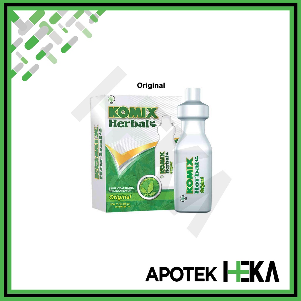 Komix Herbal Tube Botol 15 ml Box isi 4 (SEMARANG)