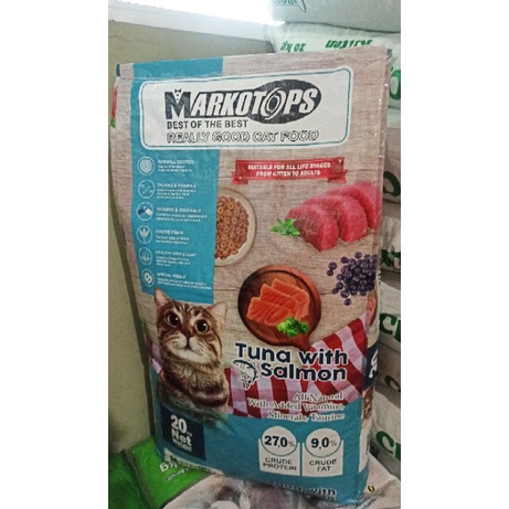 EKSPEDISI - Markotops cat food 20kg all varian makanan kucing markotops murah promo