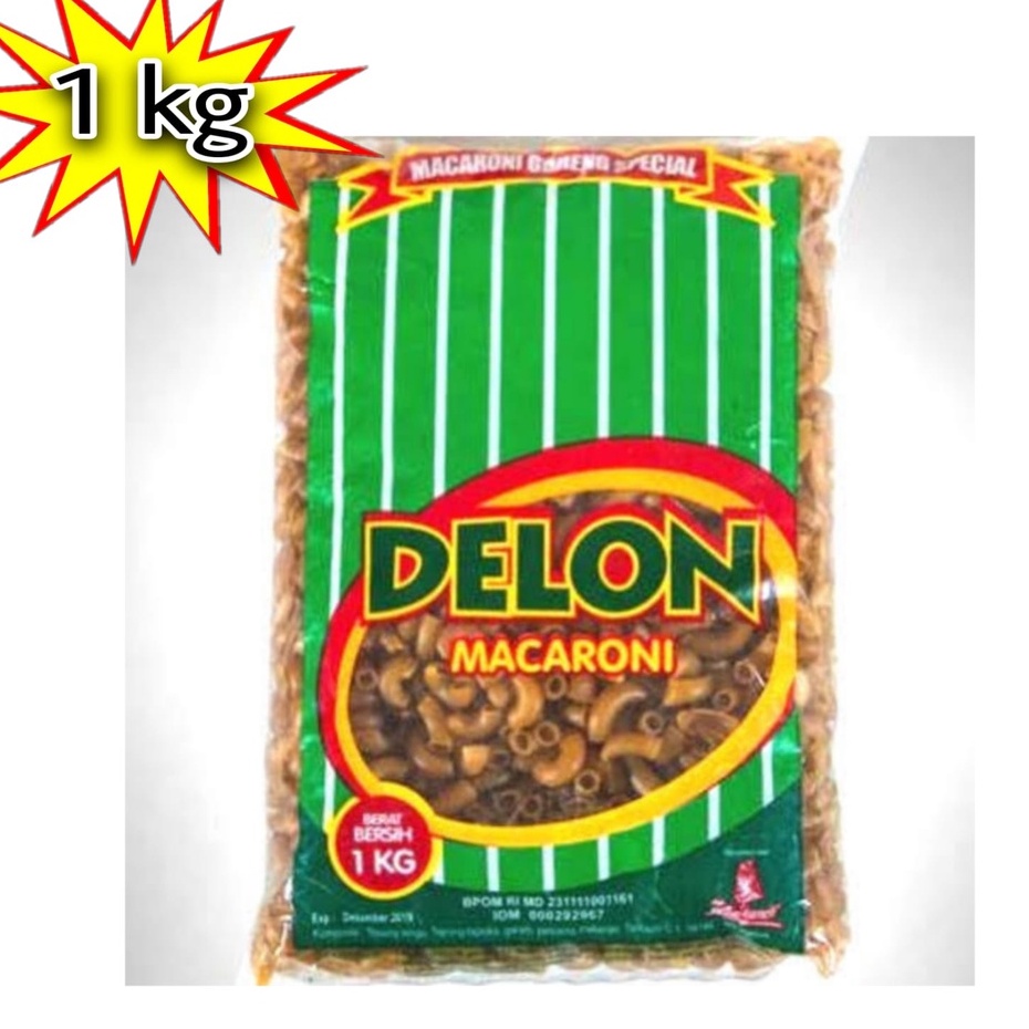 

makaroni delon kemasan 1 kg