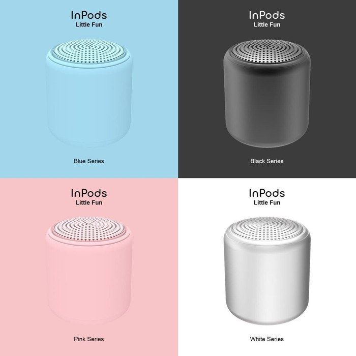 BLUETOOTH SPEAKER 5.0 IOS ANDROID LITTLE FUN MACARON MAKARON FASHION Grosir