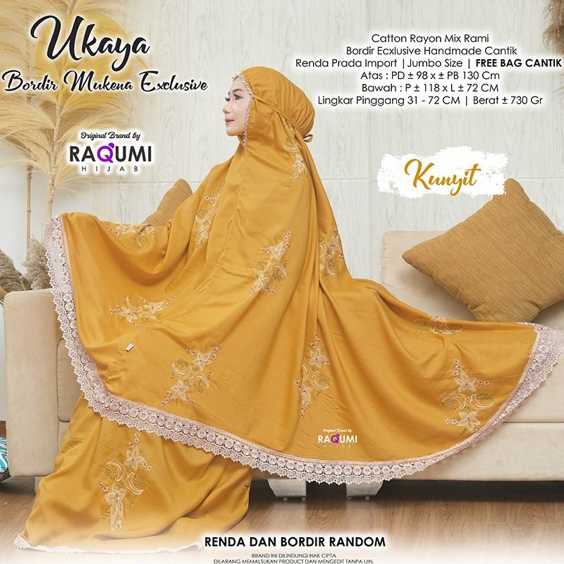 [mukena termurah]  UKAYA BORDIR 2
