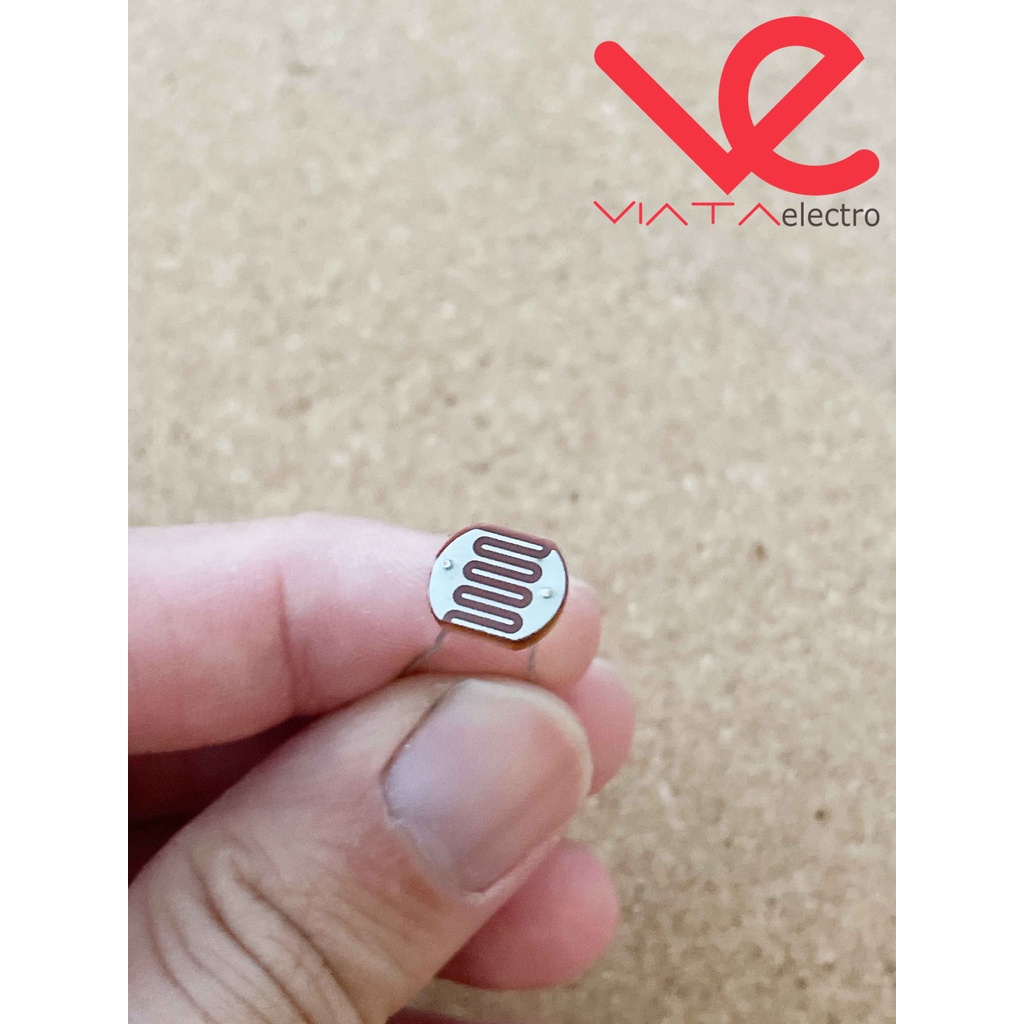 LDR BESAR 10mm PHOTO RESISTOR PHOTORESISTOR SENSOR CAHAYA