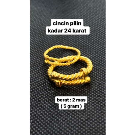 cincin pilin mas murni kadar 97%