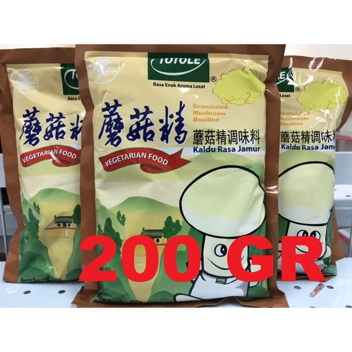 Totole/ penyedap rasa jamur 80g/ 200g