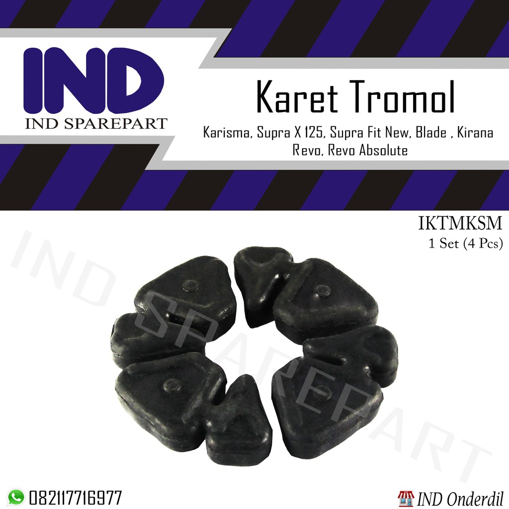 Karet Tromol-Bantalan Gear-Gir-Gigi Revo Absolute-110 New/Kharisma