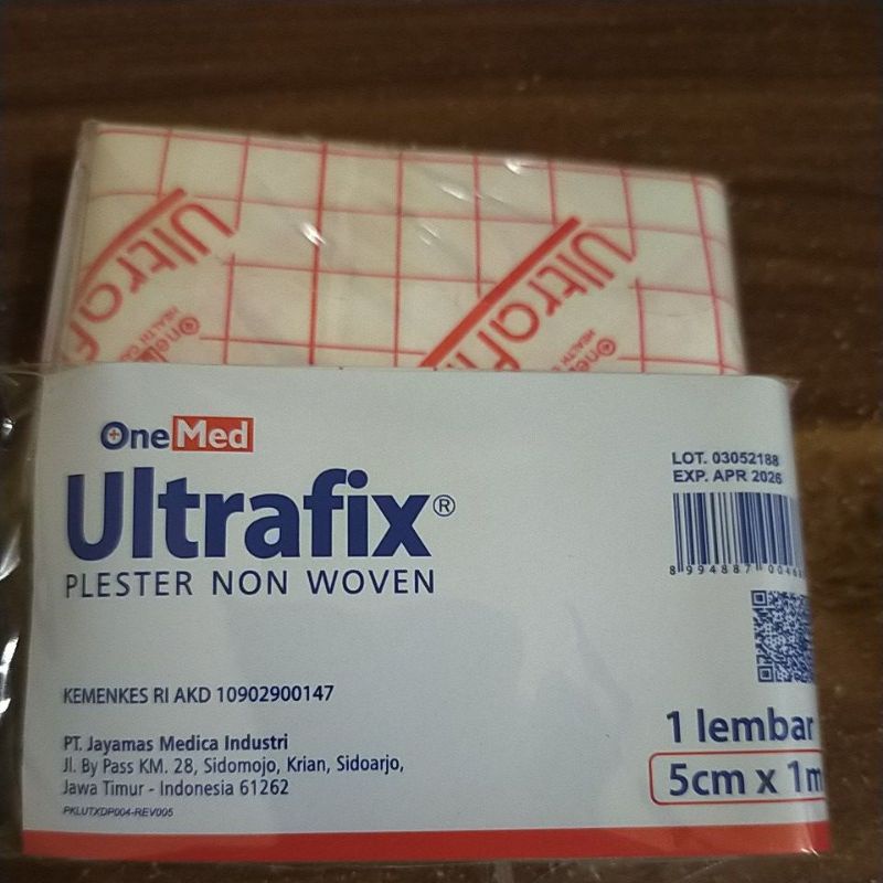 ultrafix plester non woven 5cm x 1m per pcs